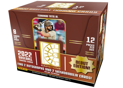 2022 Panini Capstone Baseball Hobby Box - Todaro