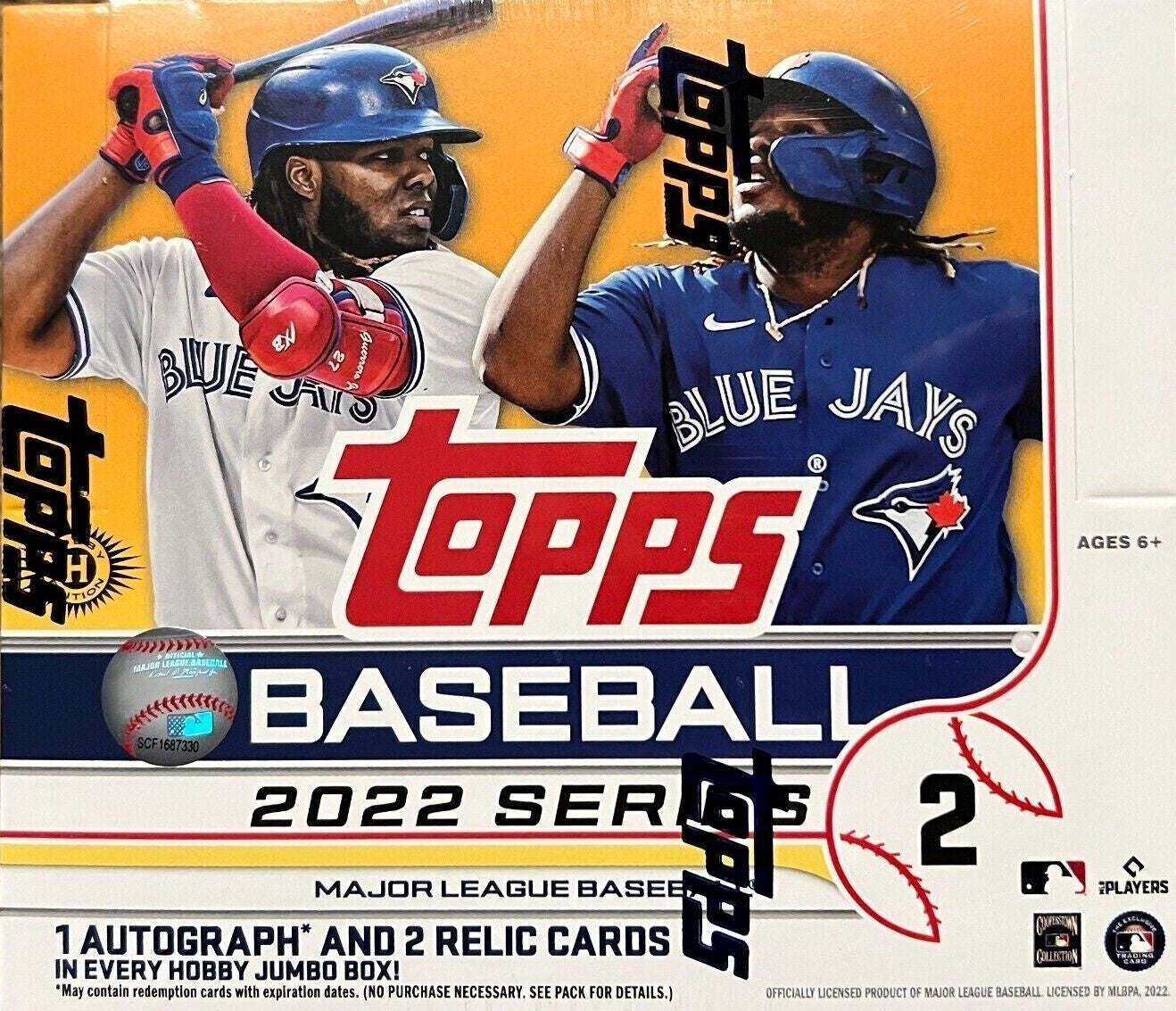 2022 Topps Series 2 Baseball Jumbo Box - Todaro