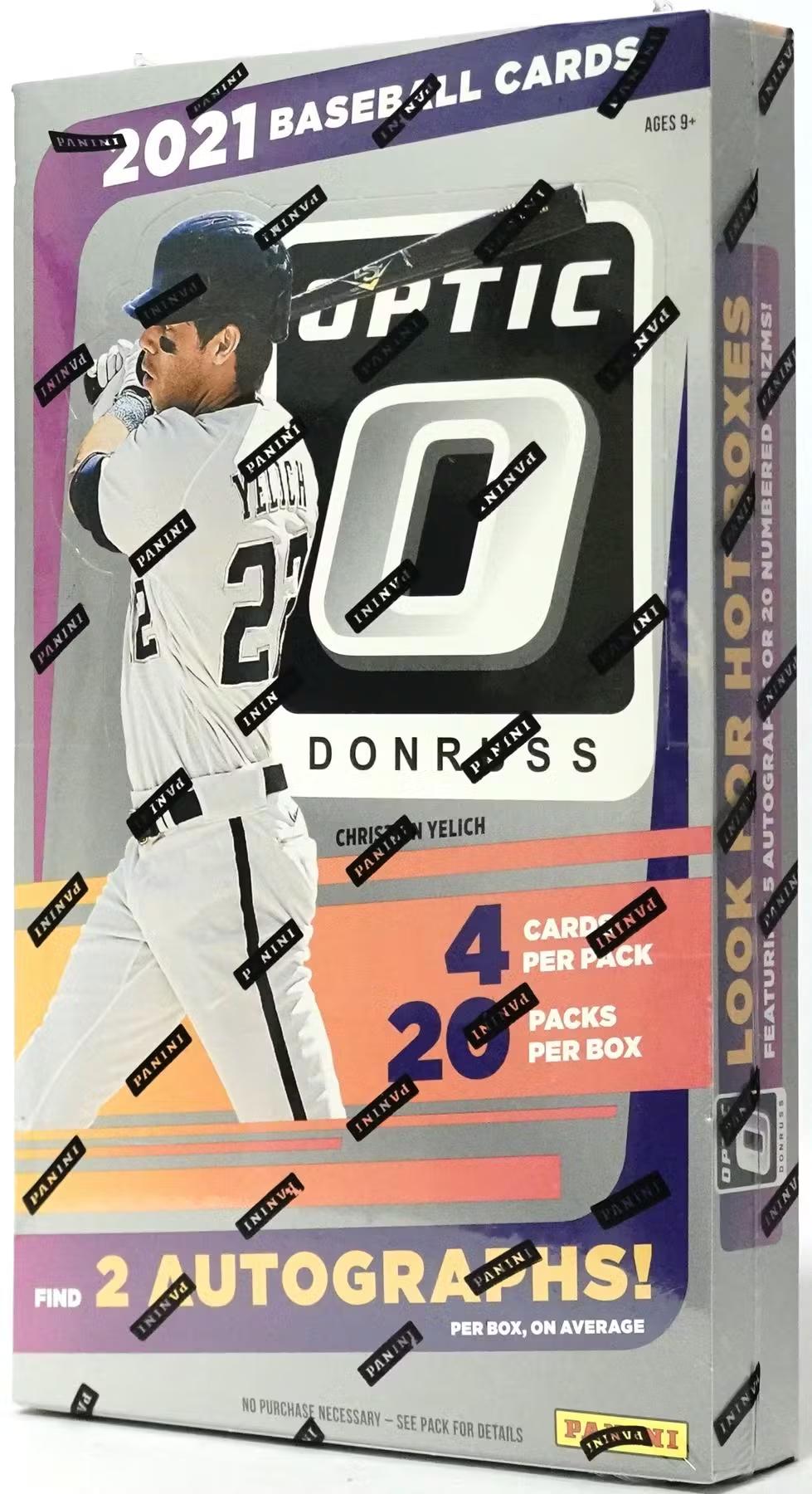 2021 Panini Donruss Optic Baseball Hobby Box - Todaro