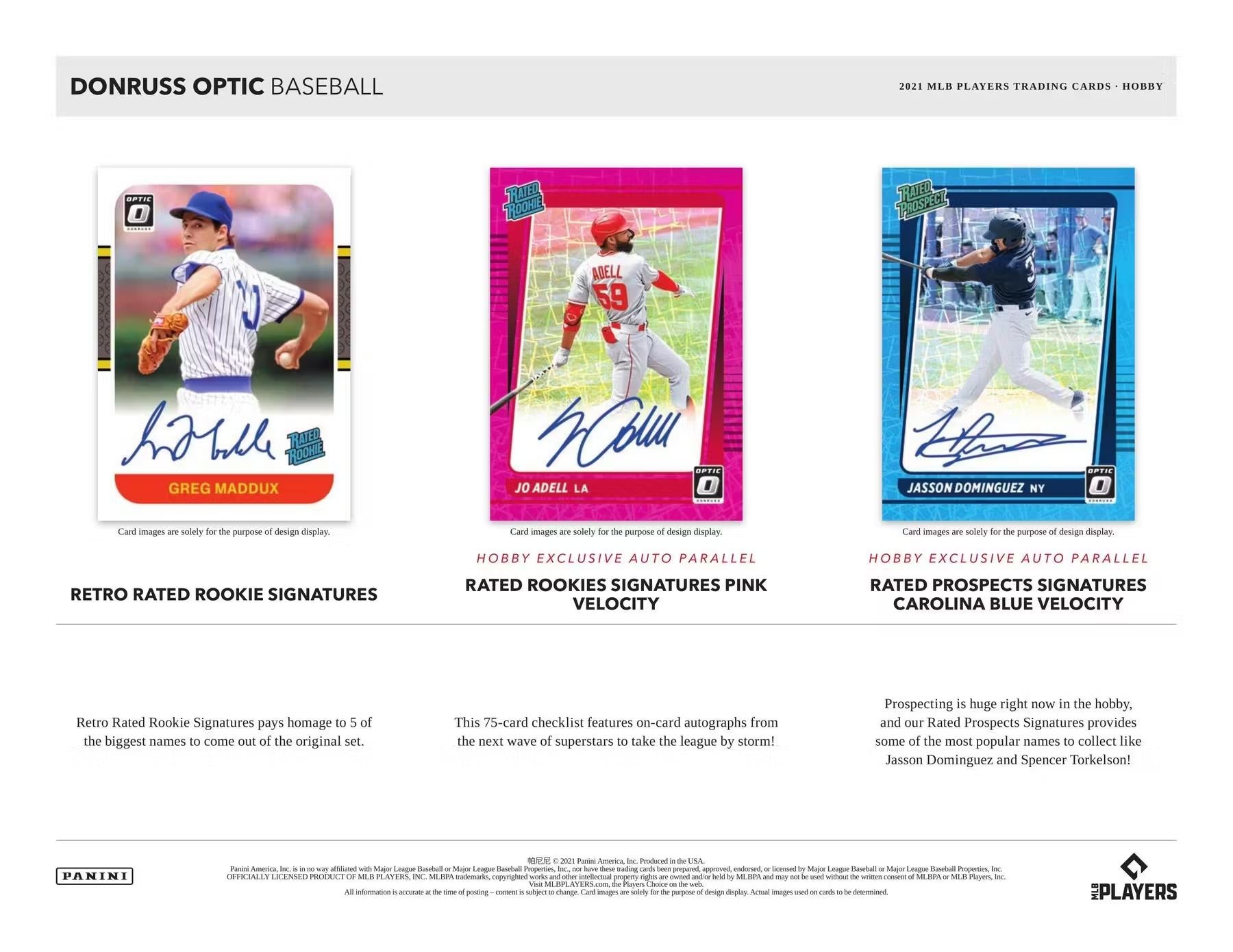 2021 Panini Donruss Optic Baseball Hobby Box - Todaro