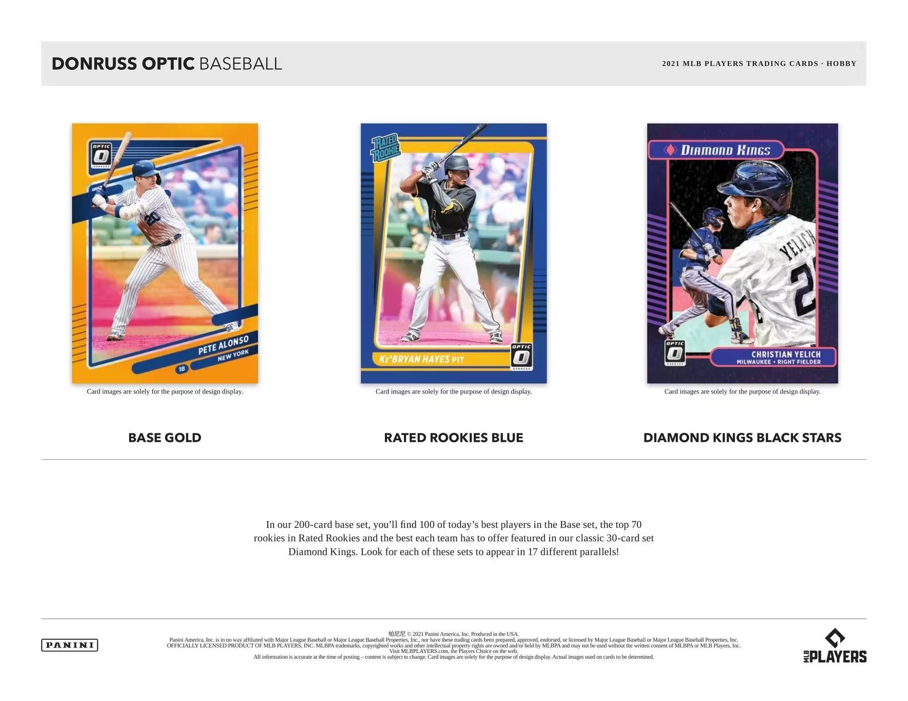 2021 Panini Donruss Optic Baseball Hobby Box - Todaro