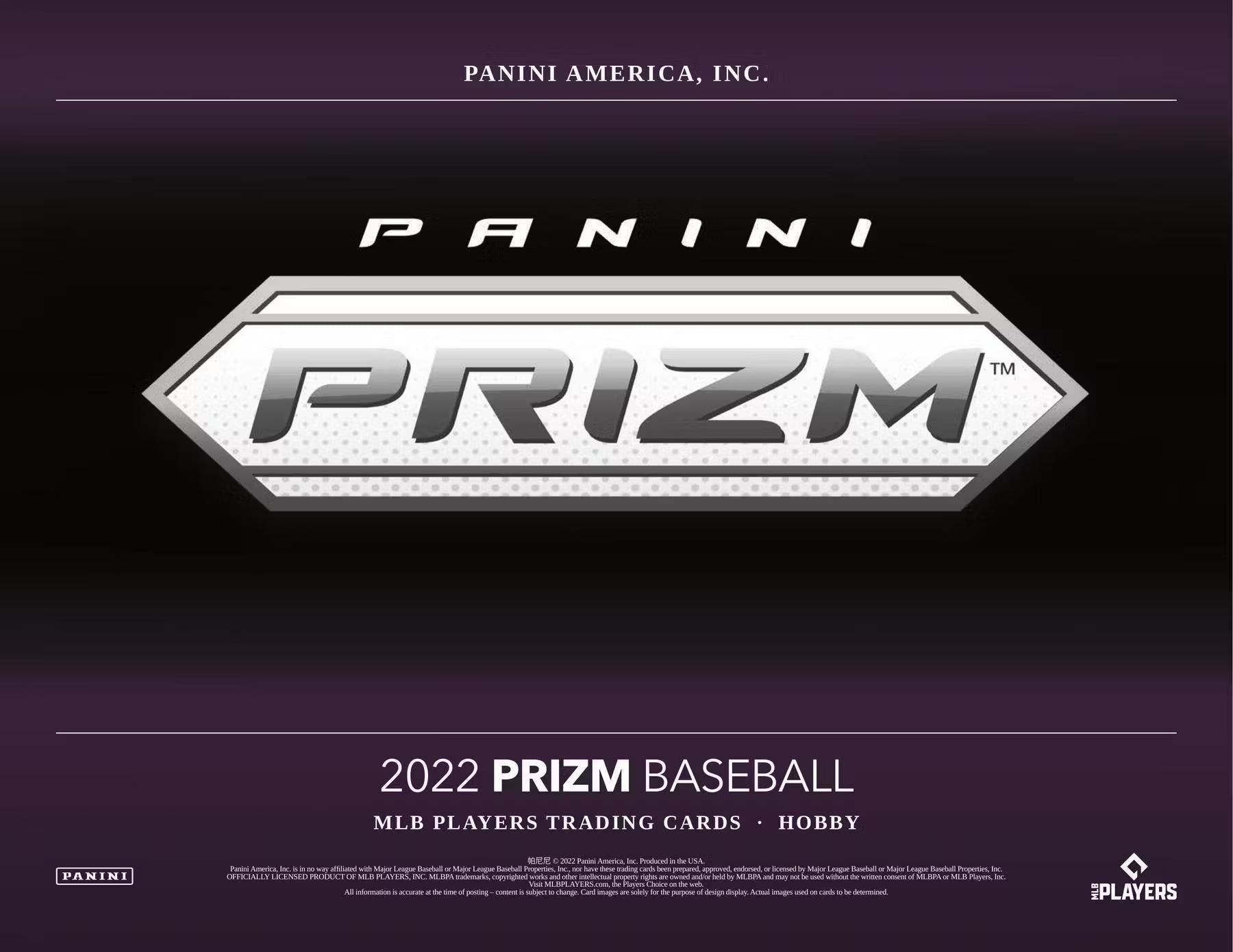 2022 Panini Prizm Baseball Hobby Box - Todaro