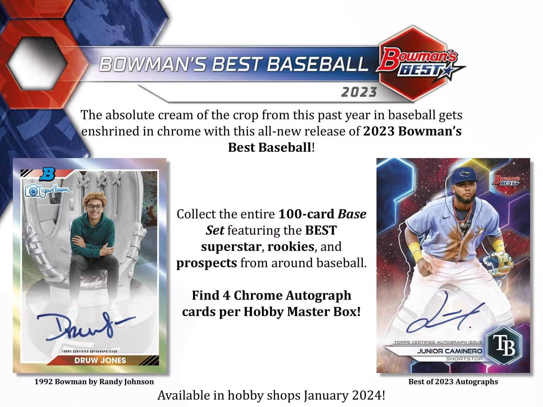 2023 Bowman's Best Baseball Hobby Box - Todaro