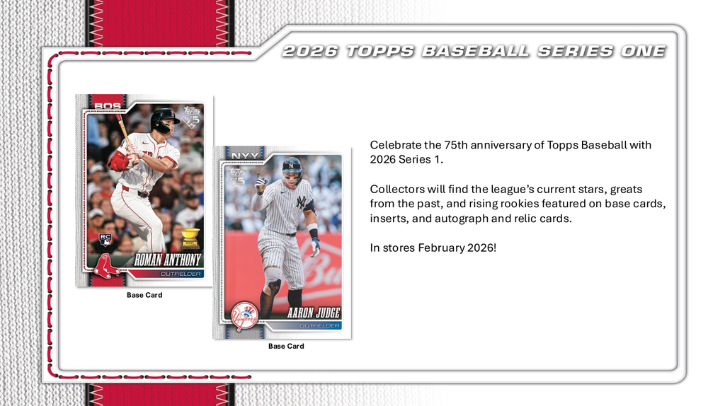 2026 Topps Series 1 Baseball Tin Box - Todaro