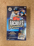 2024 Topps Archives Signature Series Retired Player Ed Baseball Box - Todaro