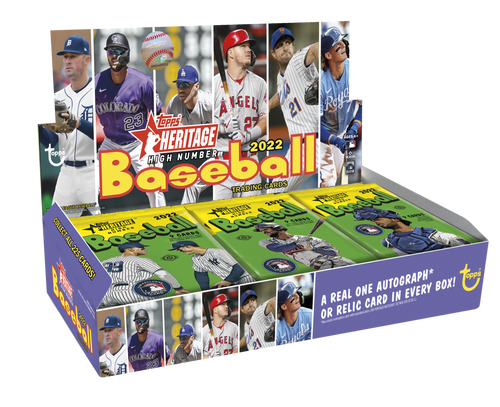 2022 Topps Heritage High Number Baseball Hobby Box - Todaro