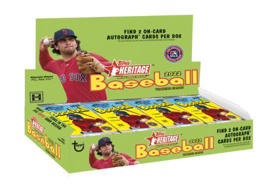 2022 Topps Heritage Minor League Baseball Hobby Box - Todaro