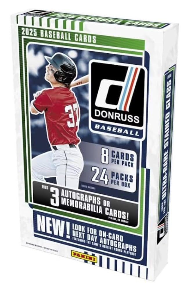 2025 Panini Donruss Baseball Hobby Box - Todaro
