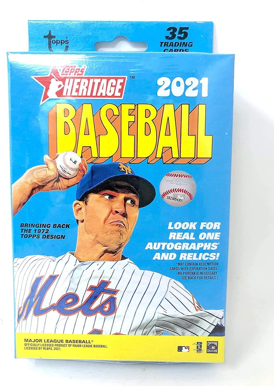 2021 Topps Heritage Baseball Hanger Box - Todaro