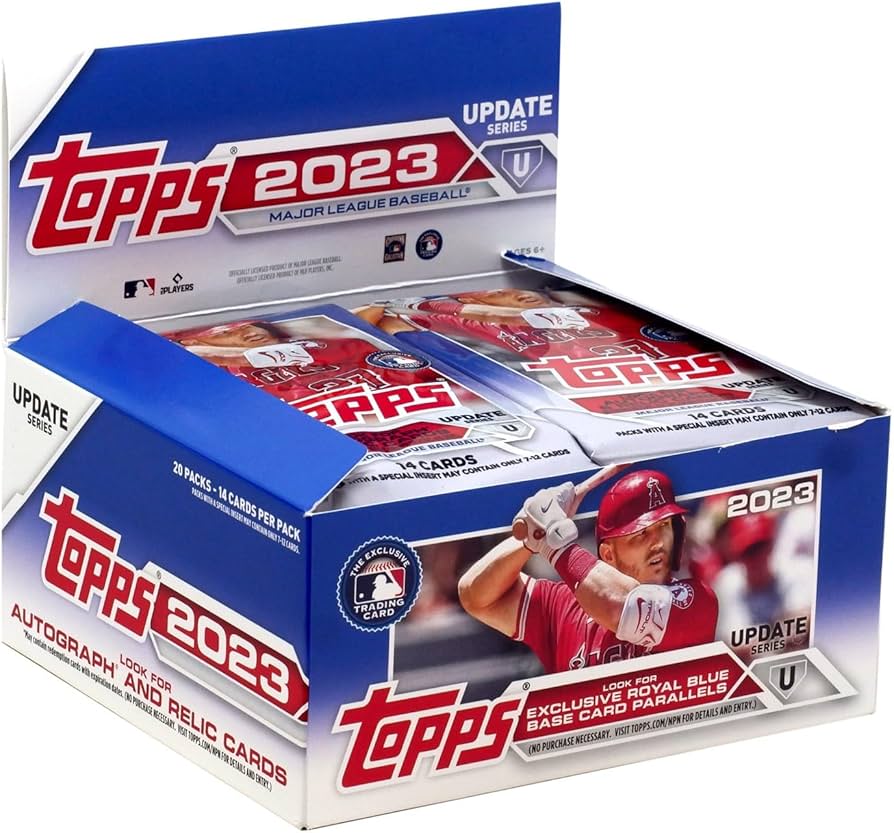 2023 Topps Update Series Baseball Retail Box - Todaro