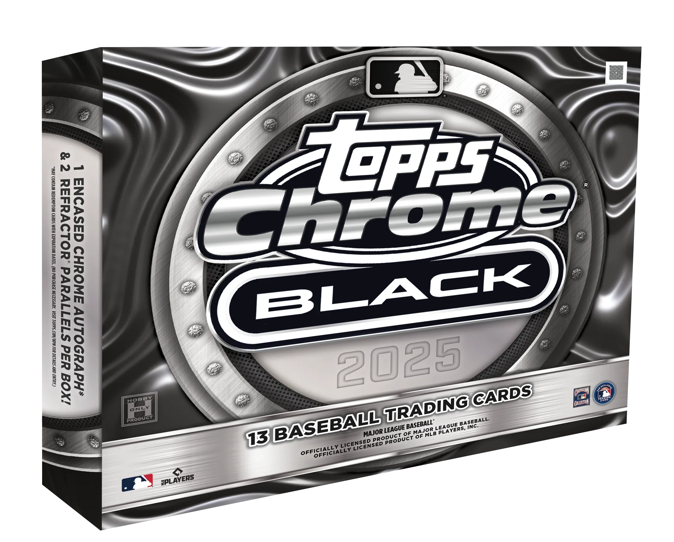 2025 Topps Chrome Black Baseball Hobby Box - Todaro