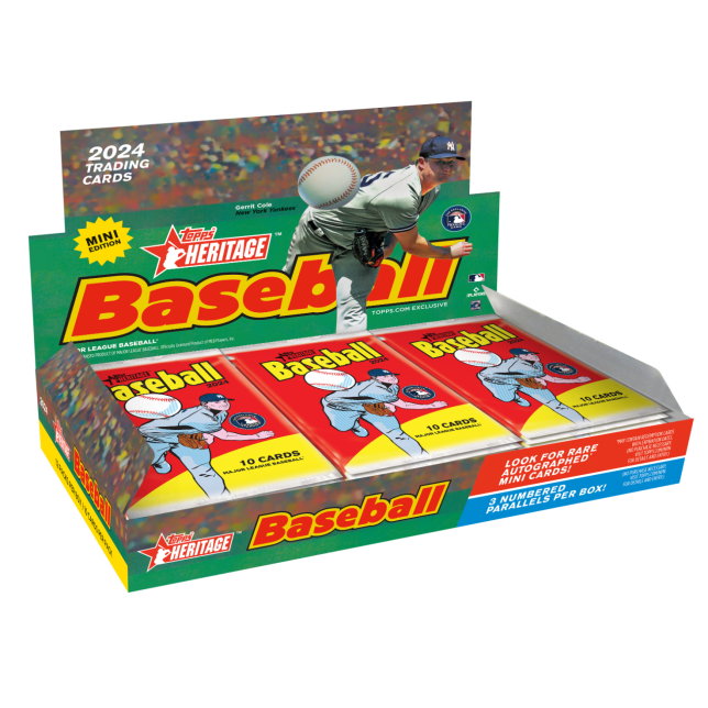 2024 Topps Heritage Baseball Mini Box - Todaro
