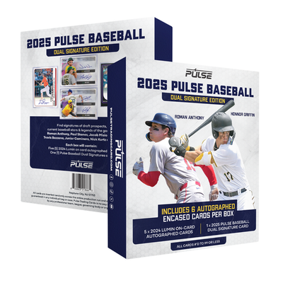 2025 Pulse Dual Signature Series Baseball Hobby Box - Todaro